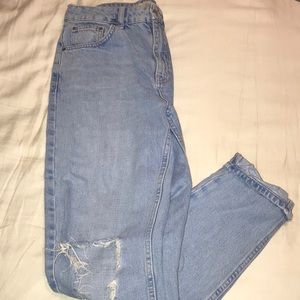 Topshop mom jeans